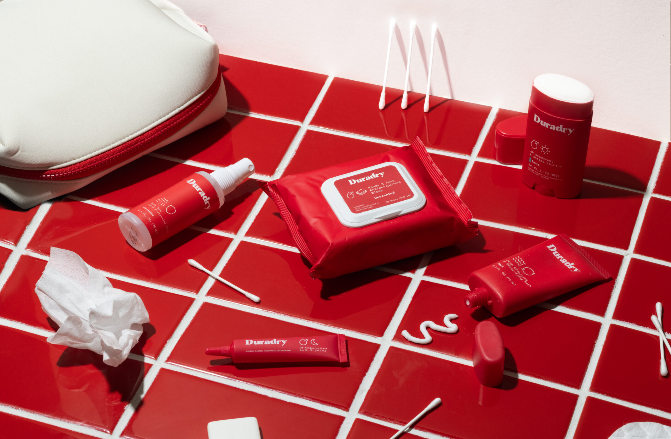 Duradry Deodorant Commercial Studio Product Photography